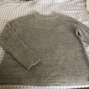 Oatmeal mock neck sweater!
